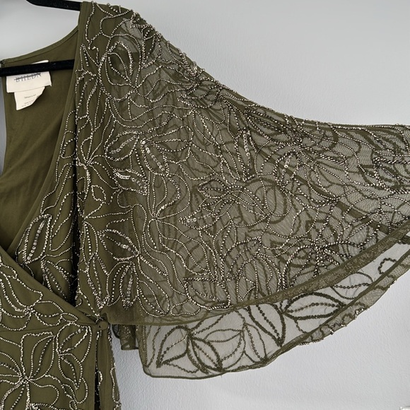 Anthropologie BHLDN Hannon Dress beaded size 10 - Picture 7 of 15